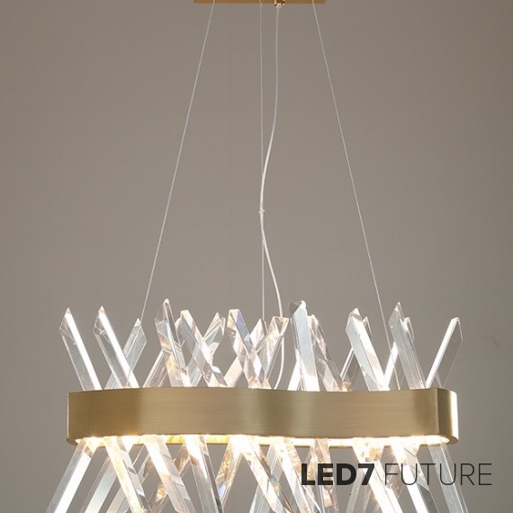 Loft Industry Modern - Razor Line Chandelier